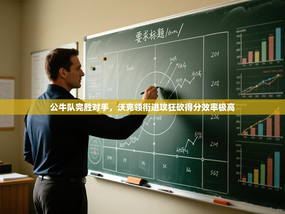 公牛队完胜对手，沃克领衔进攻狂砍得分效率极高