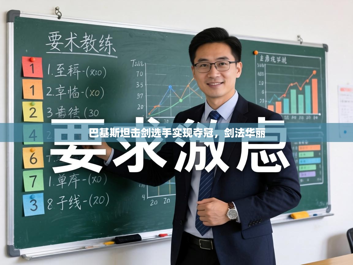 巴基斯坦击剑选手实现夺冠，剑法华丽  第1张